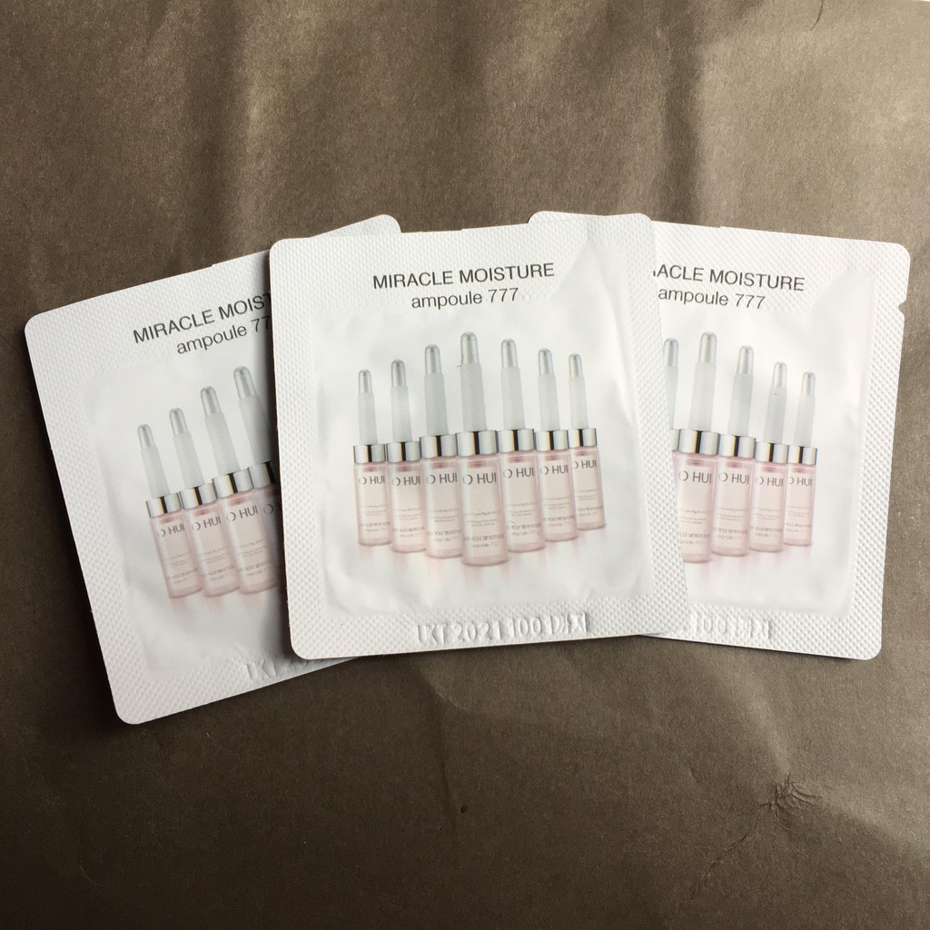 18 TINH CHẤT AMPOULE 777 OHUI MICRACLE MOITURE