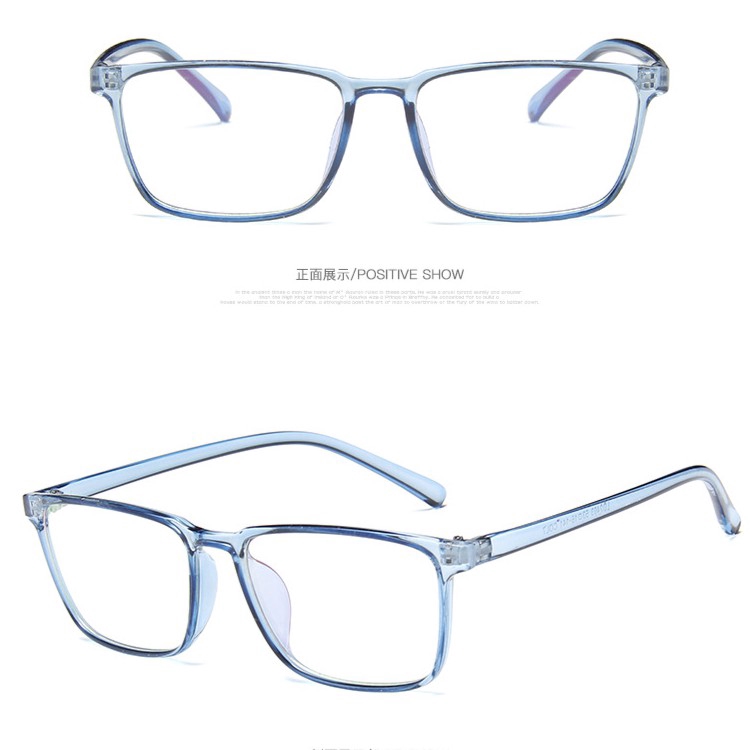 Kính cận tròng kính trong suốt thời trang Hàn Quốc đẹp mắt