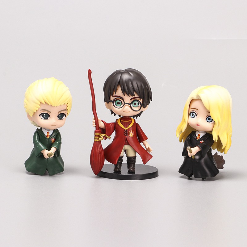 ✨Harry Potter Series🎁LUNA Set 5 Mô Hình Nhân Vật Hoạt Hình Dễ Thương