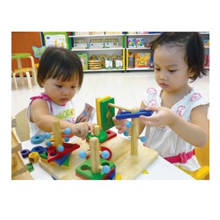 Đồ chơi gỗ - Đường luồn lý thú chính hãng Winwintoys 65072
