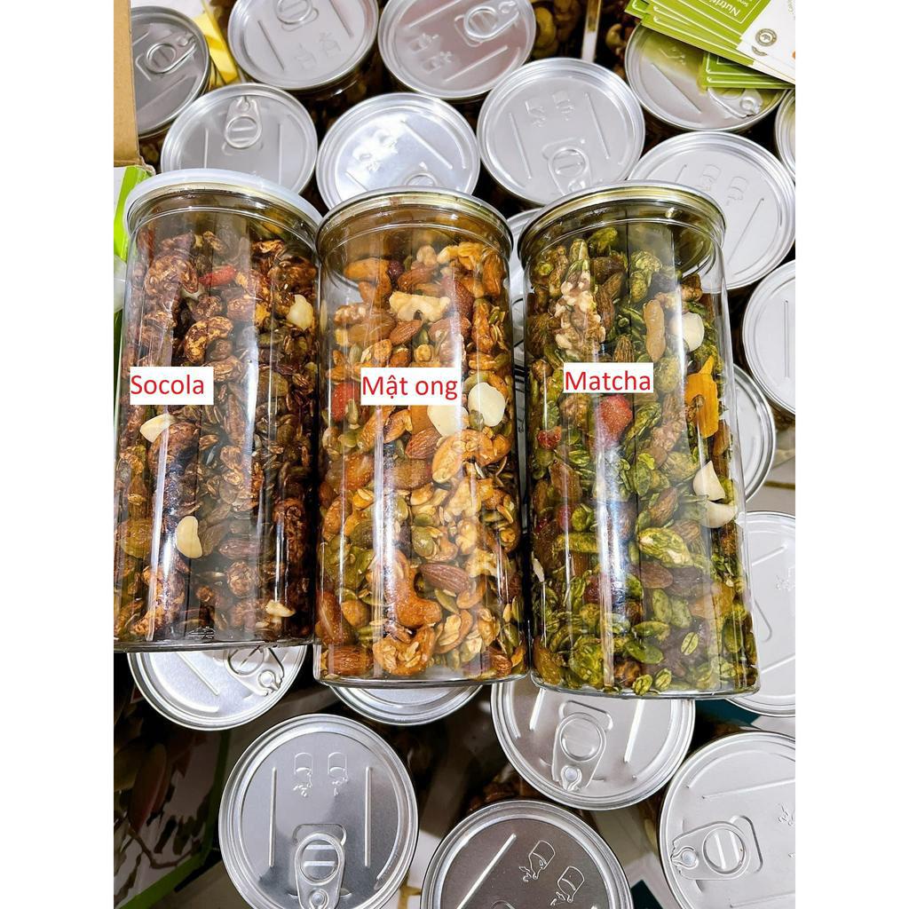 Granola Siêu hạt Macca ăn kiêng ngũ cốc giảm cân dinh dưỡng nhiều hương vị dinh dưỡng cho người tập gym, yoga, zumba