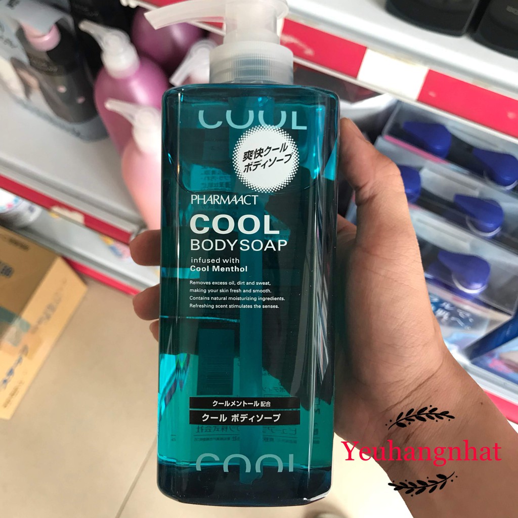 Sữa tắm Cool Body Soap PHARMAACT cho Nam