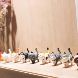Bộ mô hình mèo 9 con