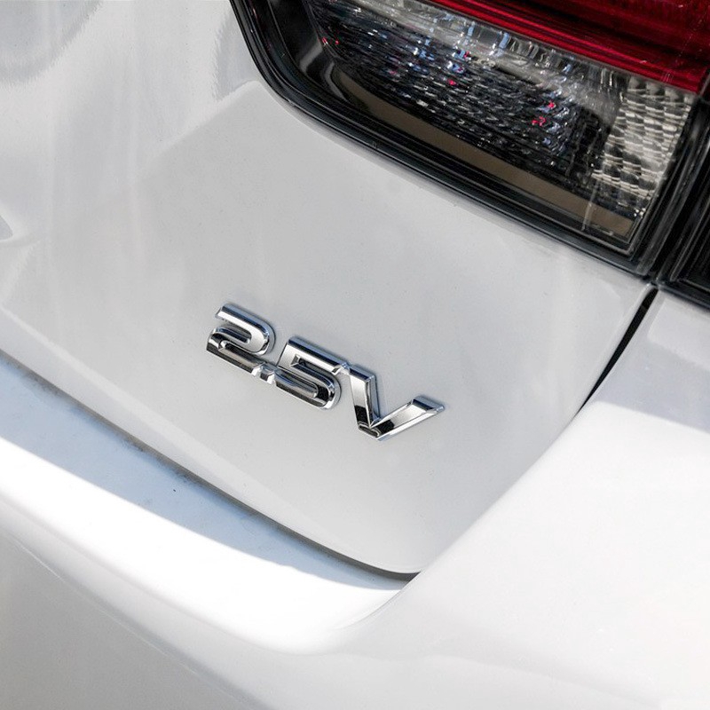 Nhãn dán hình logo VVT-I 2.5G 2.5Q 2.5S 2.5V D4D trang trí xe hơi Toyota Land Cruiser Camry