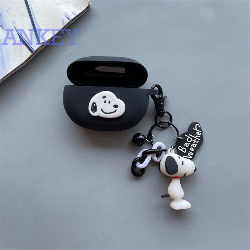 Case for Beats Studio Buds Vỏ hộp sạc tai nghe không dây silicon mềm chống nước chống sốc dễ thương có móc treo cho