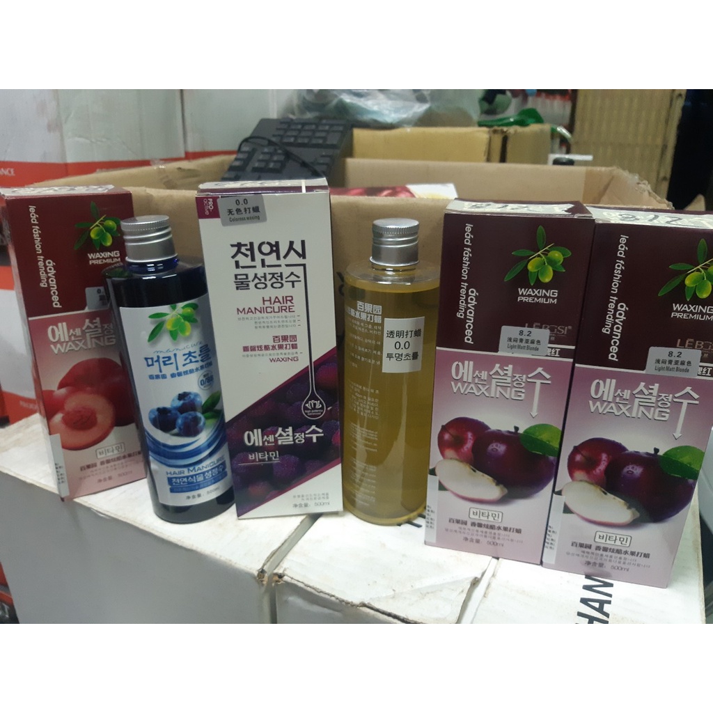 Thuốc nhuộm phủ bóng trái cây màu nâu rêu 500ml