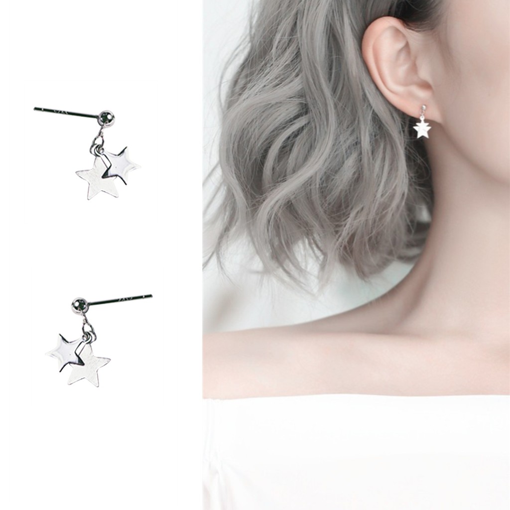 Bông Tai Hình Ngôi Sao Năm Cánh A40