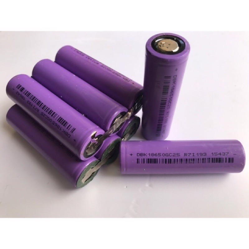 Pin 18650 dung lượng &gt;2400mah, hàng tháo khối