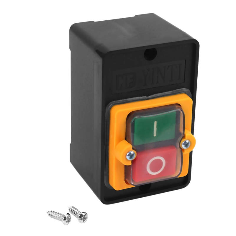 Công tắc nút nhấn chống nước bật tắt AC 220-380V KAO-5 cho máy khoan động cơ