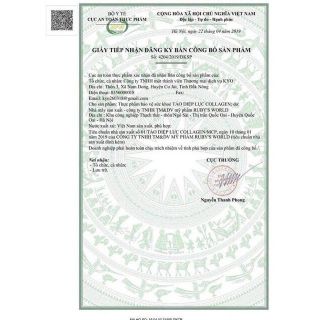 Tảo diệp lục chính hãng