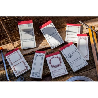 Tập giấy note khung hình trang trí collage