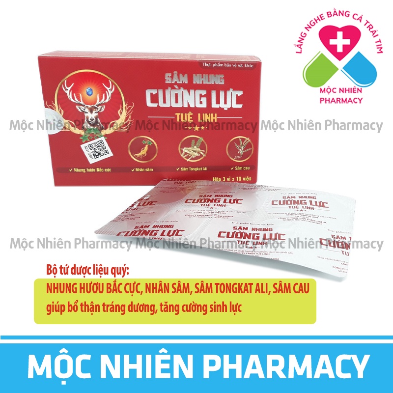 Tăng Cường Sinh Lý Nam, Tăng Cường Sinh Lý, Sâm Nhung Cường Lực, Công Thức Hoàn Hảo Cho Sinh Lực Phái Mạnh