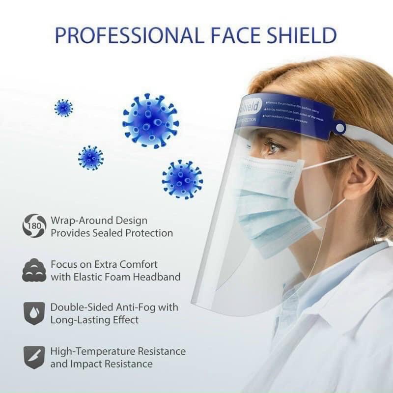 TẤM CHẮN GIỌT BẮN FACE SHIELD