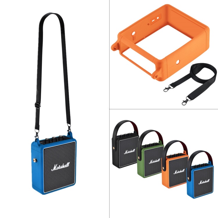 Vỏ silicon cho loa MARSHALL STOCKWELL II Marshall Vỏ bảo vệ thế hệ 2 Hộp lưu trữ