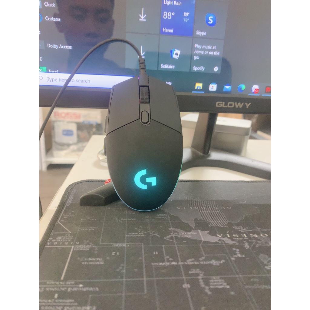 Chuột logitech g102 gaming loại tốt led RGB màu đen siêu đẹp - bảo hành 12 tháng