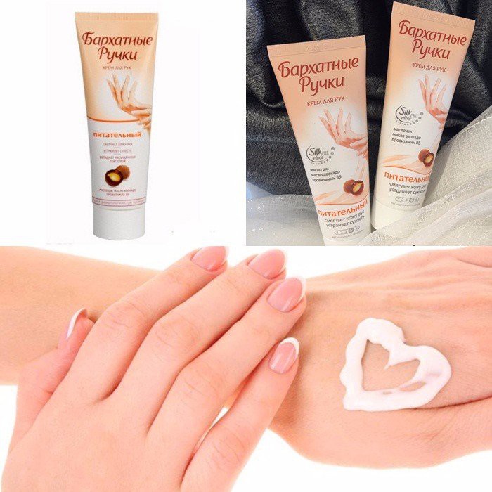 Kem dưỡng tay SILKY HANDS chuẩn Nga