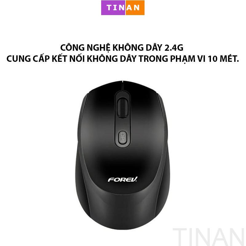 (BH 12 tháng) Chuột Không Dây FOREV FV-F50 - USB 2.4G