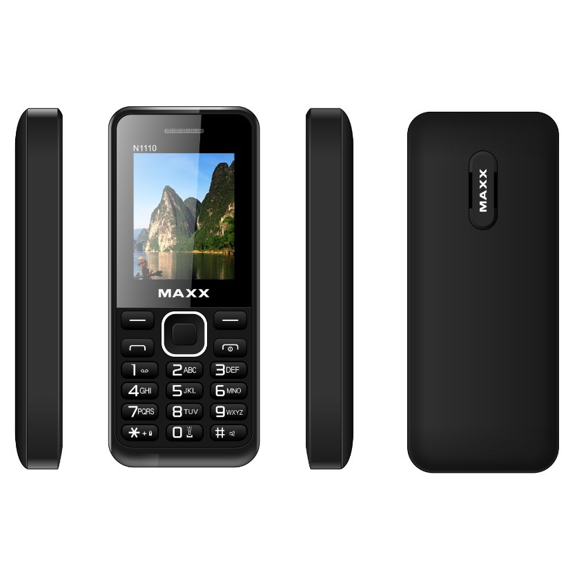 Điện thoại MAXX N1110 2 Sim (Đen)