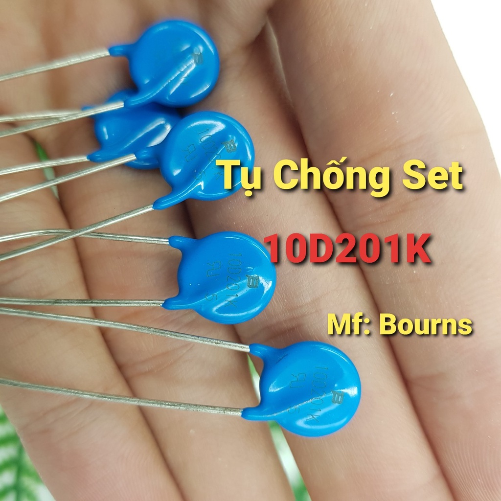 Tụ Chống Sét Tụ Bảo Vệ Quá Áp Varistor 10D201K 200V -  Kho Điện Tử