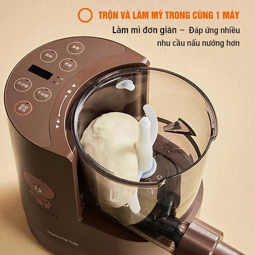 [Mã ELHADEV giảm 4% đơn 300K] Máy Làm Mì Tự Động Joyoung Line M4-M511XL Cực Cute - Hàng Chính Hãng - Hồng