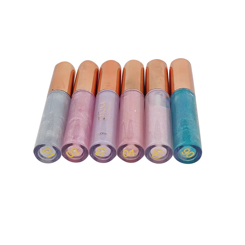 Son Bóng 6 Màu Tùy Chọn Trang Điểm Mượt Mà