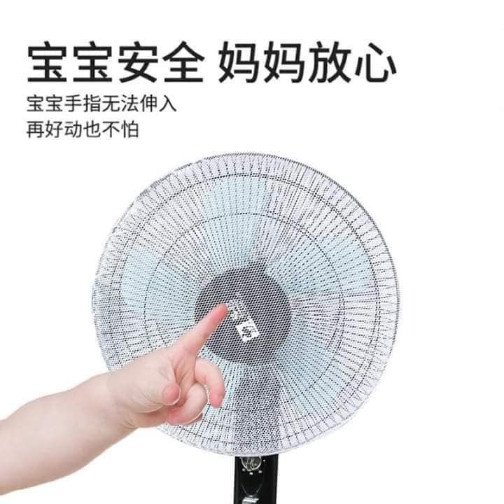 Lưới bọc quạt an toàn cho bé