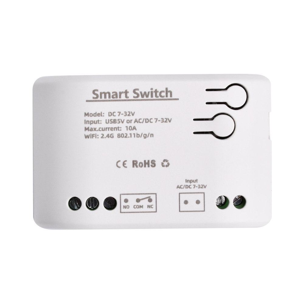 DIYMORE Mô-đun Công Tắc Rơ Le Tự Động WiFi DC 7-32V 2200W 10A 5V USB