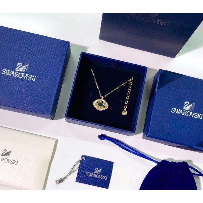 FLASH SALE 100% Swarovski Dây Chuyền Nữ NICE Vòng cổ hình chữ Y với các yếu tố lông vũ FASHION Necklace trang sức đeo Trang sức