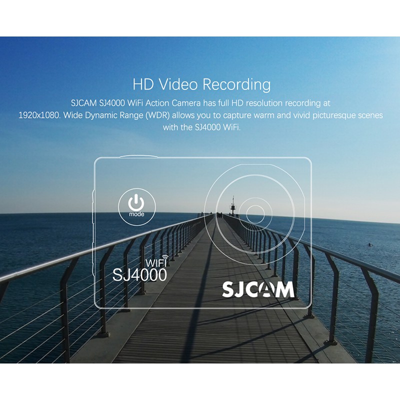 Camera SJCAM 4000 Wifi 12mp Full Hd 1080p Màn Hình 2 Inch BH 12 Tháng