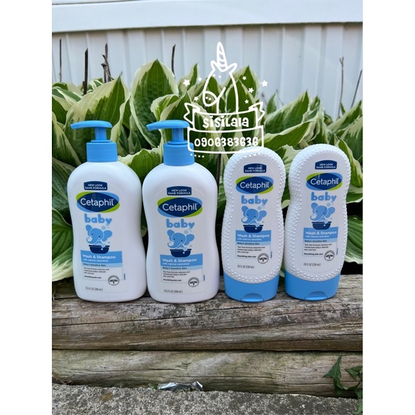 Sữa tắm gội toàn thân Cetaphil 230ml và 399ml