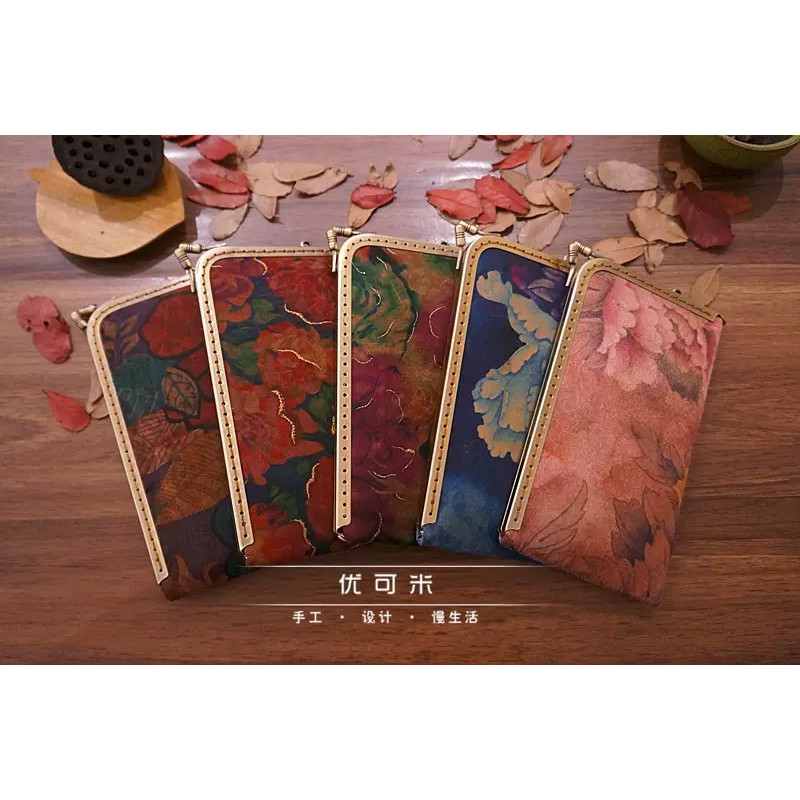 Khung/khóa ví chữ L 18,5 x 10 cm