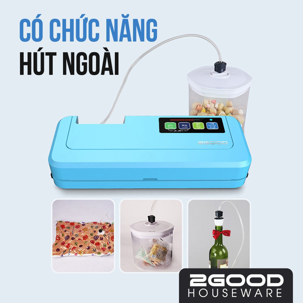 [hình ảnh thật] Máy hút chân không 2GOOD P290 (Phiên bản 2019) Không kén túi, CHÍNH HÃNG, BẢO HÀNH 1 NĂM