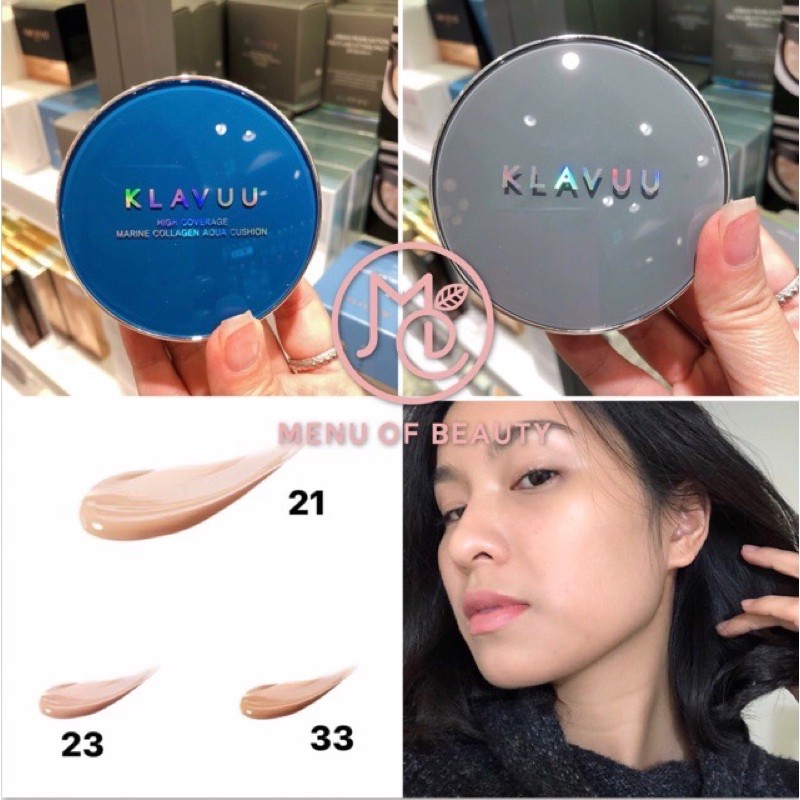 [AUTH] Phấn Nước Cushion KLAVUU High Coverage