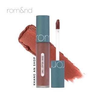 [New 22-25] Son kem lì, mịn môi Romand Zero Velvet Tint