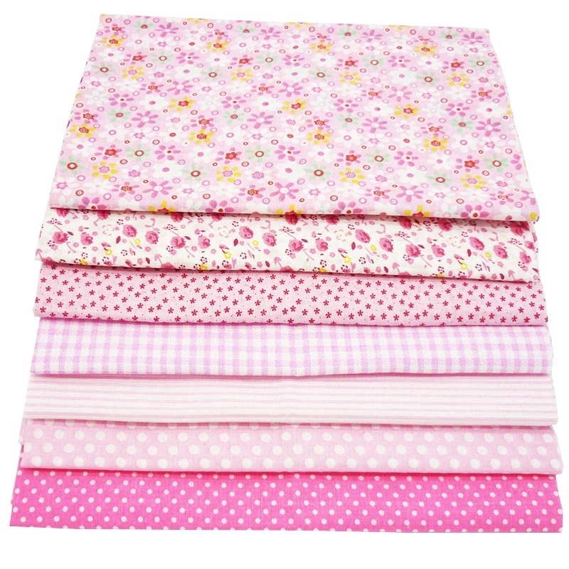 Set 7 Tấm Vải cotton Làm Đồ Thủ Công
