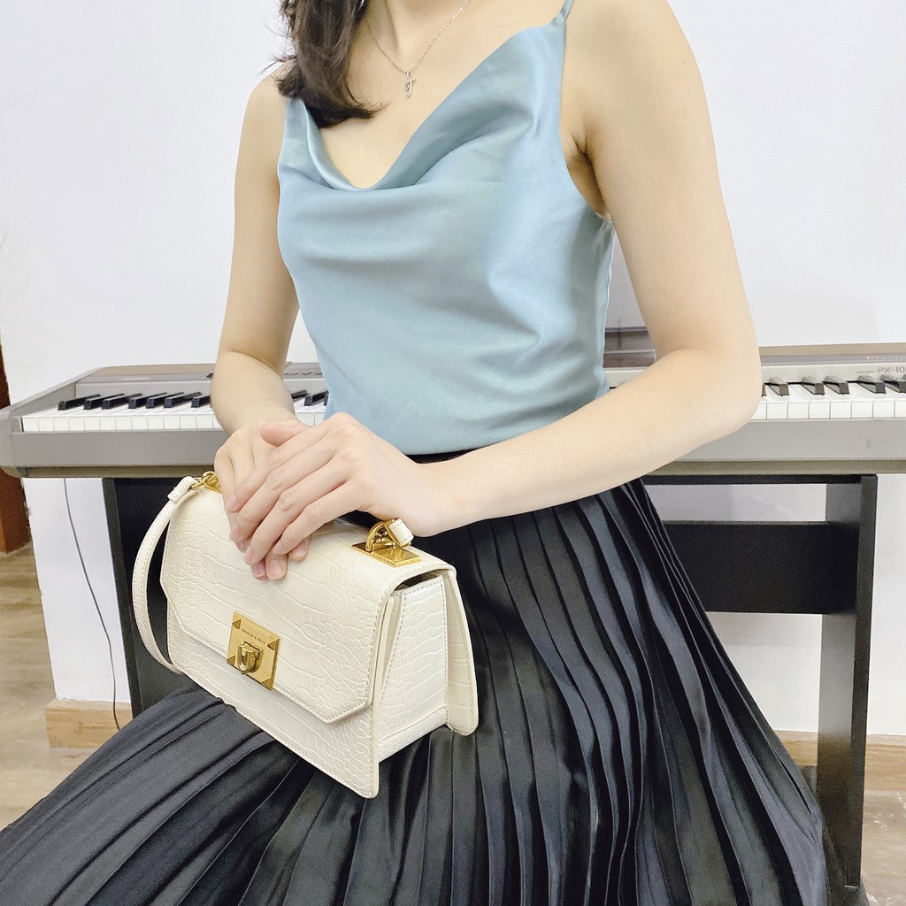 Chân váy dài xếp ly Molento chân váy chữ A xếp ly lụa dài cao cấp phong cách Hàn Quốc 2021 - X06 | BigBuy360 - bigbuy360.vn