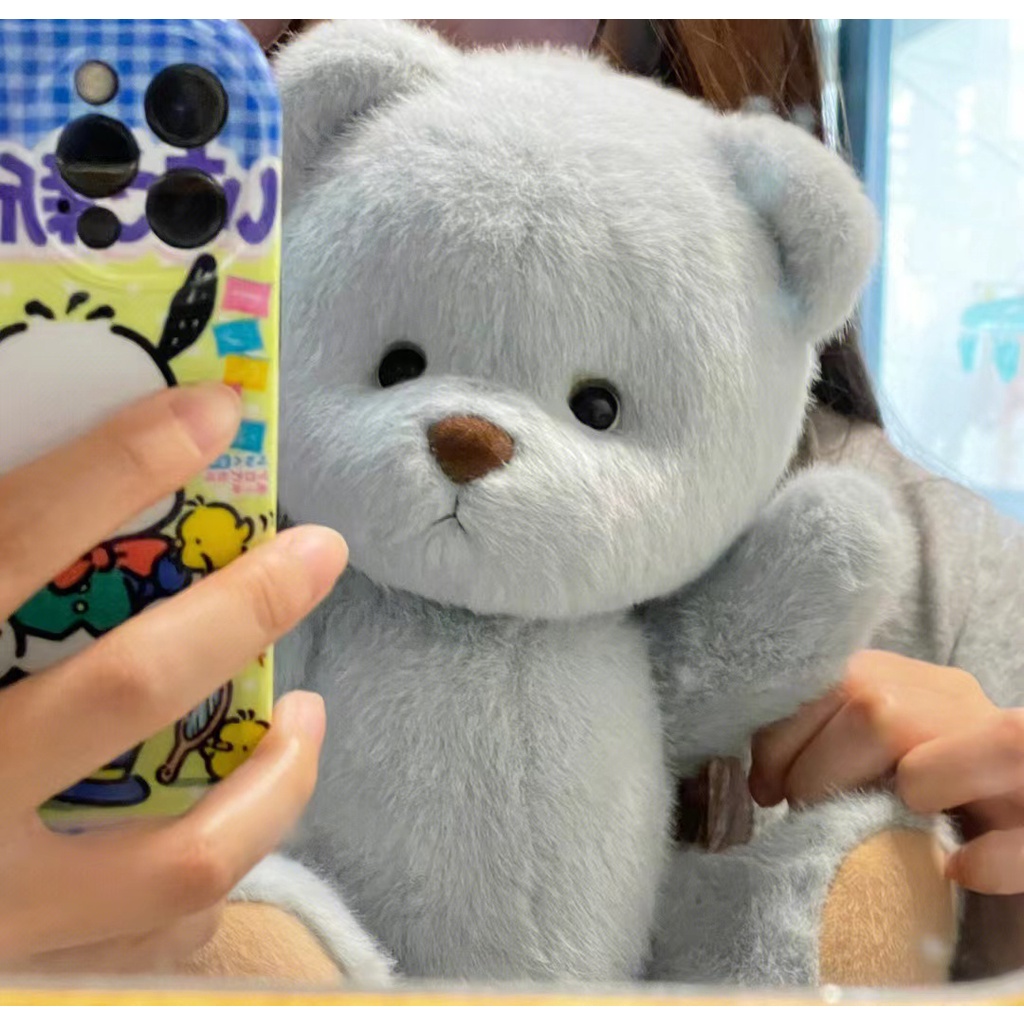 TeddyTales100%30cm Gấu Bông Lena Dễ Thương Xinh Xắn Cao Cấp--100% ủy quyền chính hãng, Gấu Bông Teddy Head Tales Mini Nhồi Gòn Cao Cấp