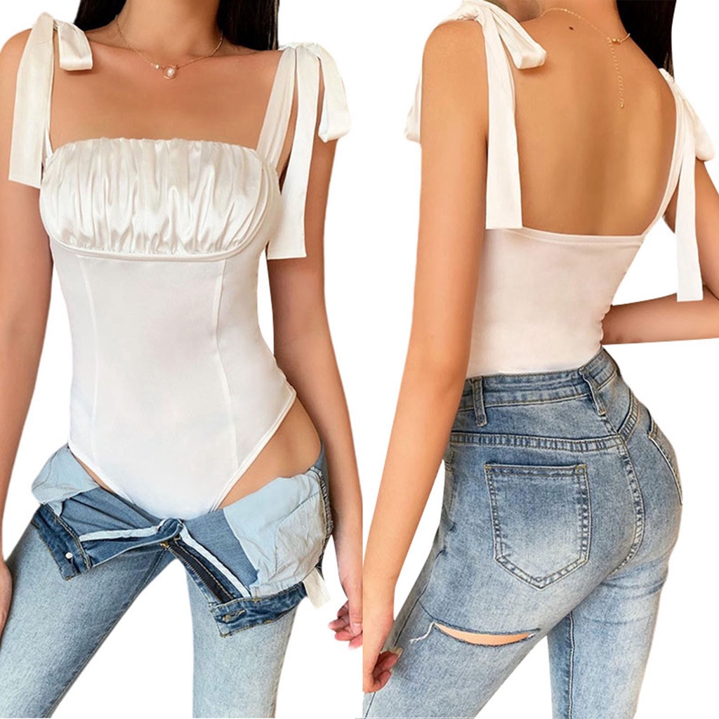 Jumpsuit Dây Ôm Body Hở Lưng Quyến Rũ Dành Cho Nữ | BigBuy360 - bigbuy360.vn