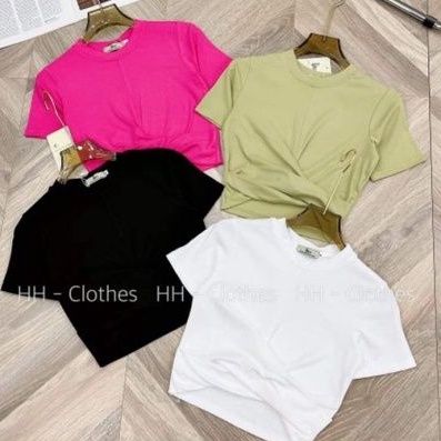 Áo thun dúm bụng croptop