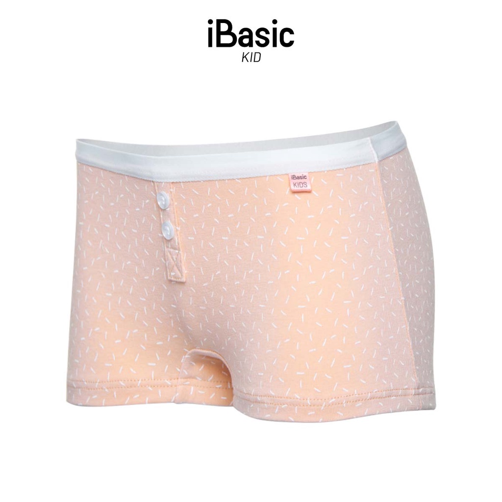 Quần lót bé gái cotton boyshort hoạ tiết iBasic PANG014