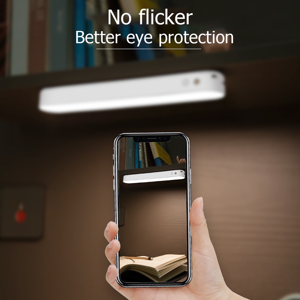 Đèn LED USB Từ Tính Kèm Giá Đỡ Đứng Để Bàn Tiện Dụng Cho Phòng Học / Văn Phòng