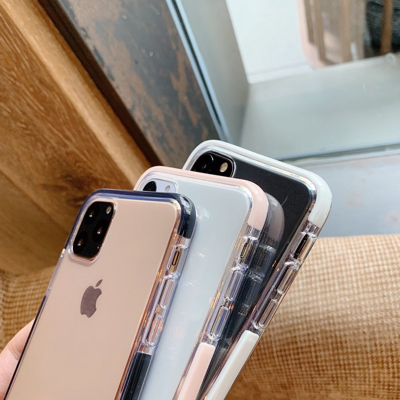 Ốp Điện Thoại Silicon Mềm Trong Suốt Chống Sốc Chống Va Đập Cho Iphone 11 11pro Max X Xr Xs Xs Max 6 6s 7 8 Plus | BigBuy360 - bigbuy360.vn