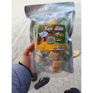 Túi 500g kẹo dừa mix vị
