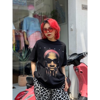 Áo thun in hoạ tiết rodman