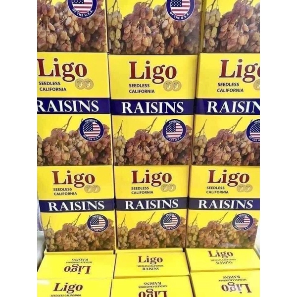 Date 2025🍒 Nho khô Ligo California Raisins