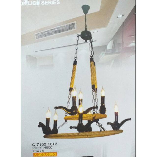 Đèn chùm C 7162/6+3