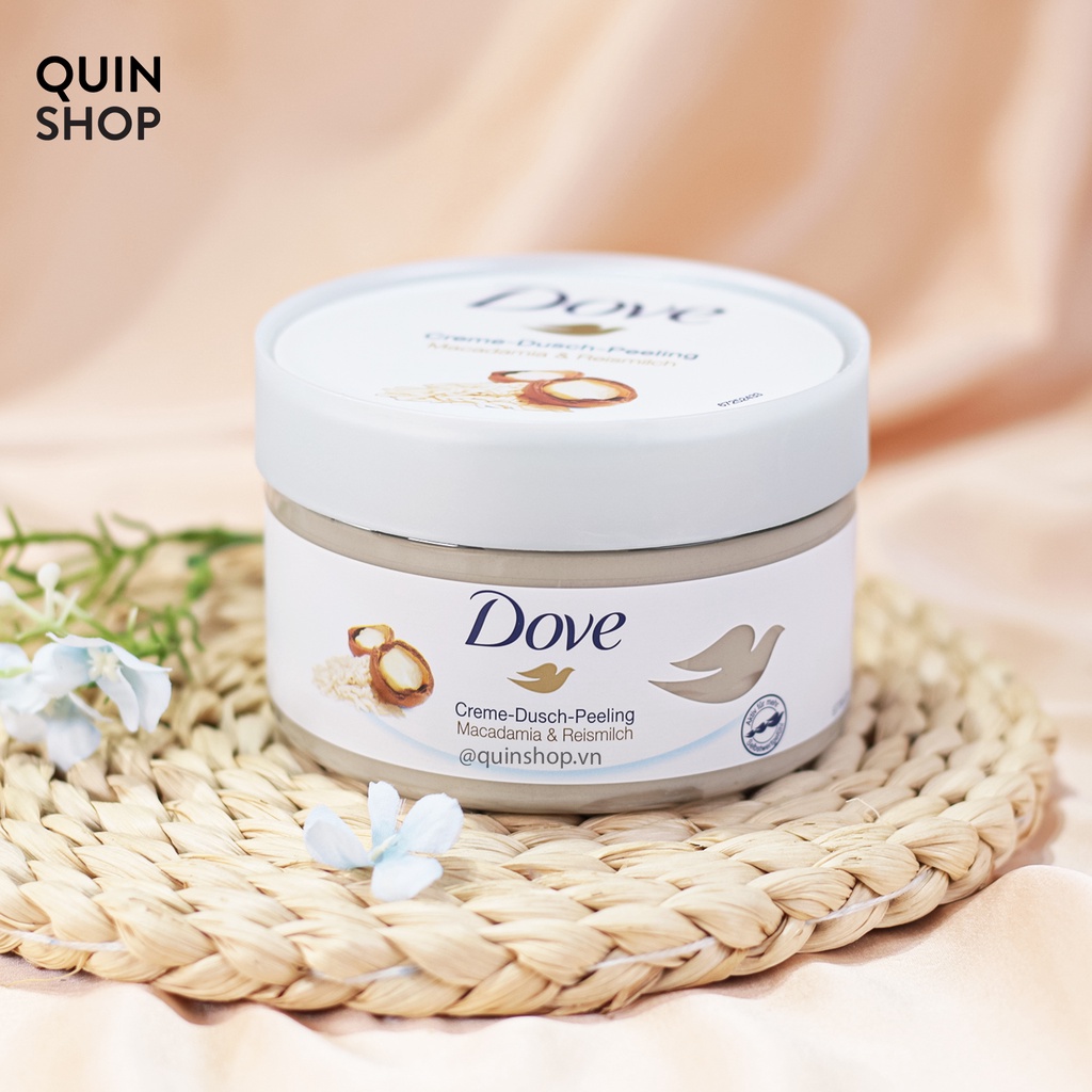 Tẩy Da Chết Toàn Thân Dove Creme Dusch Peeling