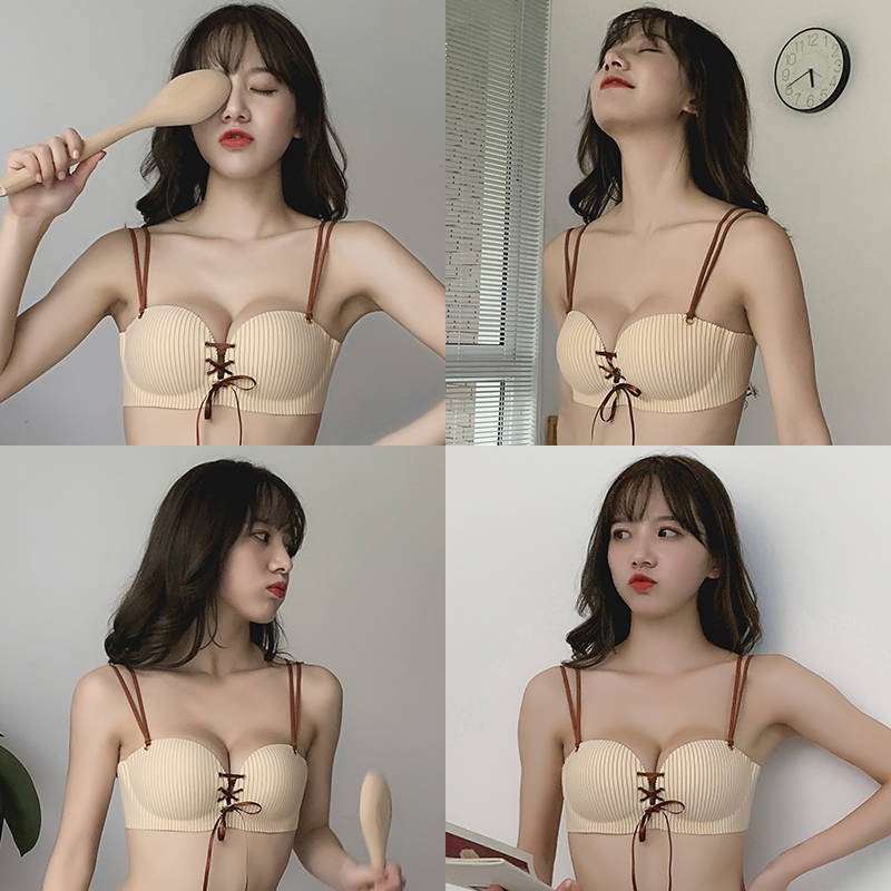 Áo Lót Nữ Kẻ Sọc Không Đường May Gợi Cảm