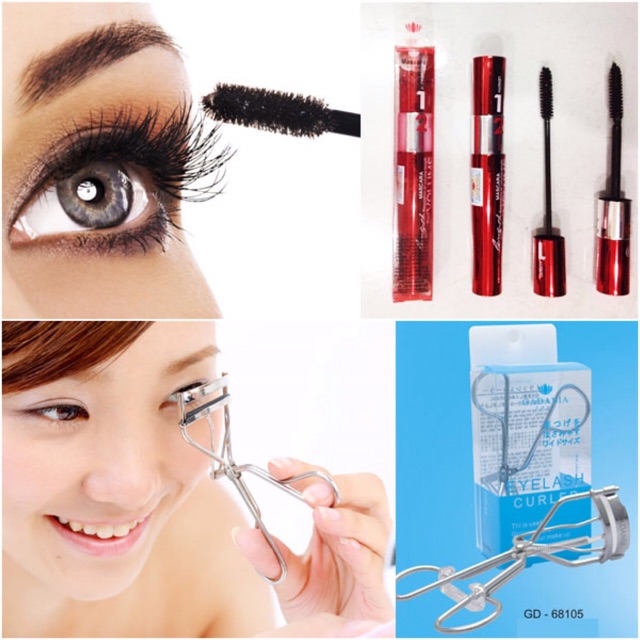 [Xịn sò] Bộ trang điểm &quot;sương sương&quot; 8 món Gadania Nhật chính hãng