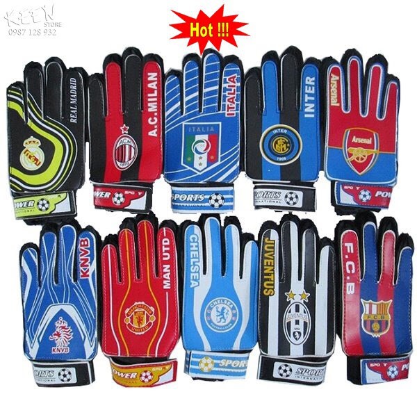 GĂNG TAY THỦ MÔN - GĂNG TAY CÂU LẠC BỘ (TRẺ EM &amp; NGƯỜI LỚN)[SHOP UY TÍN]